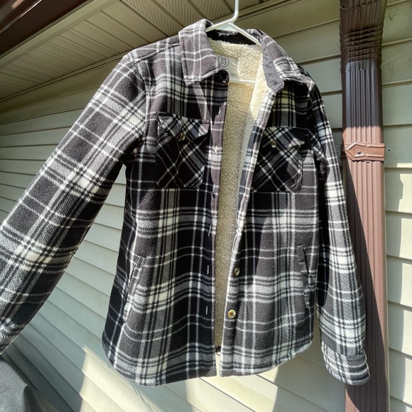 Cozy Flannel Button Down - Picture 1 of 5